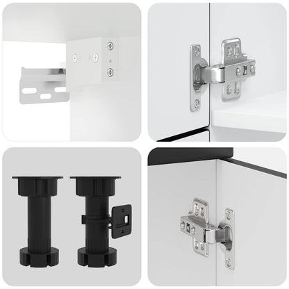 Kjøkkeninnredning Kjøkkenskapsett Kalmar Svart 07 deler