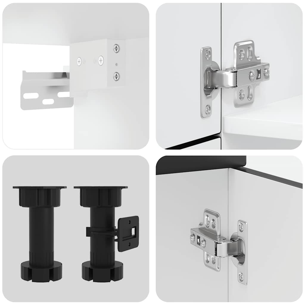 Kjøkkeninnredning Kjøkkenskapsett Lucca Svart 07 deler