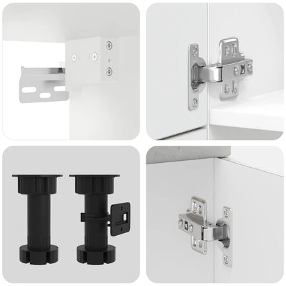 Kjøkkeninnredning Kjøkkenskapsett Lucca Betonggrå 07 deler