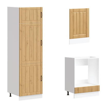 Kjøkkeninnredning Kjøkkenskapsett Lucca Artisan Eik 07 deler