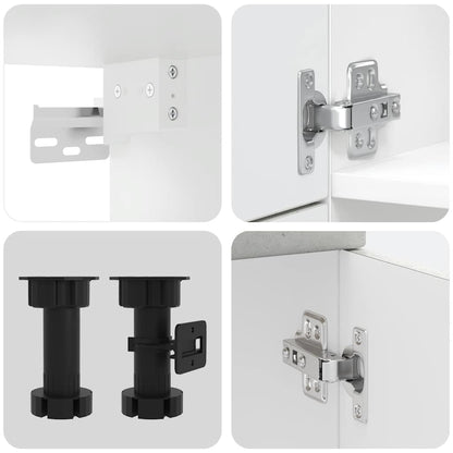 Kjøkkeninnredning Kjøkkenskapsett Kalmar Betonggrå 07 deler