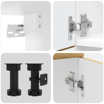 Kjøkkeninnredning Kjøkkenskapsett Kalmar Artisan Eik 07 deler