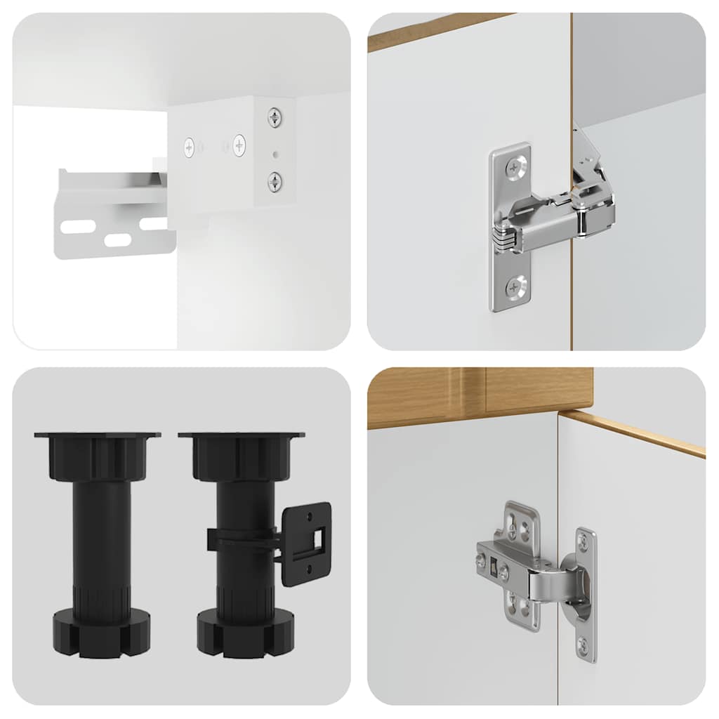 Kjøkkeninnredning Kjøkkenskapsett Lucca Artisan Eik 11 deler