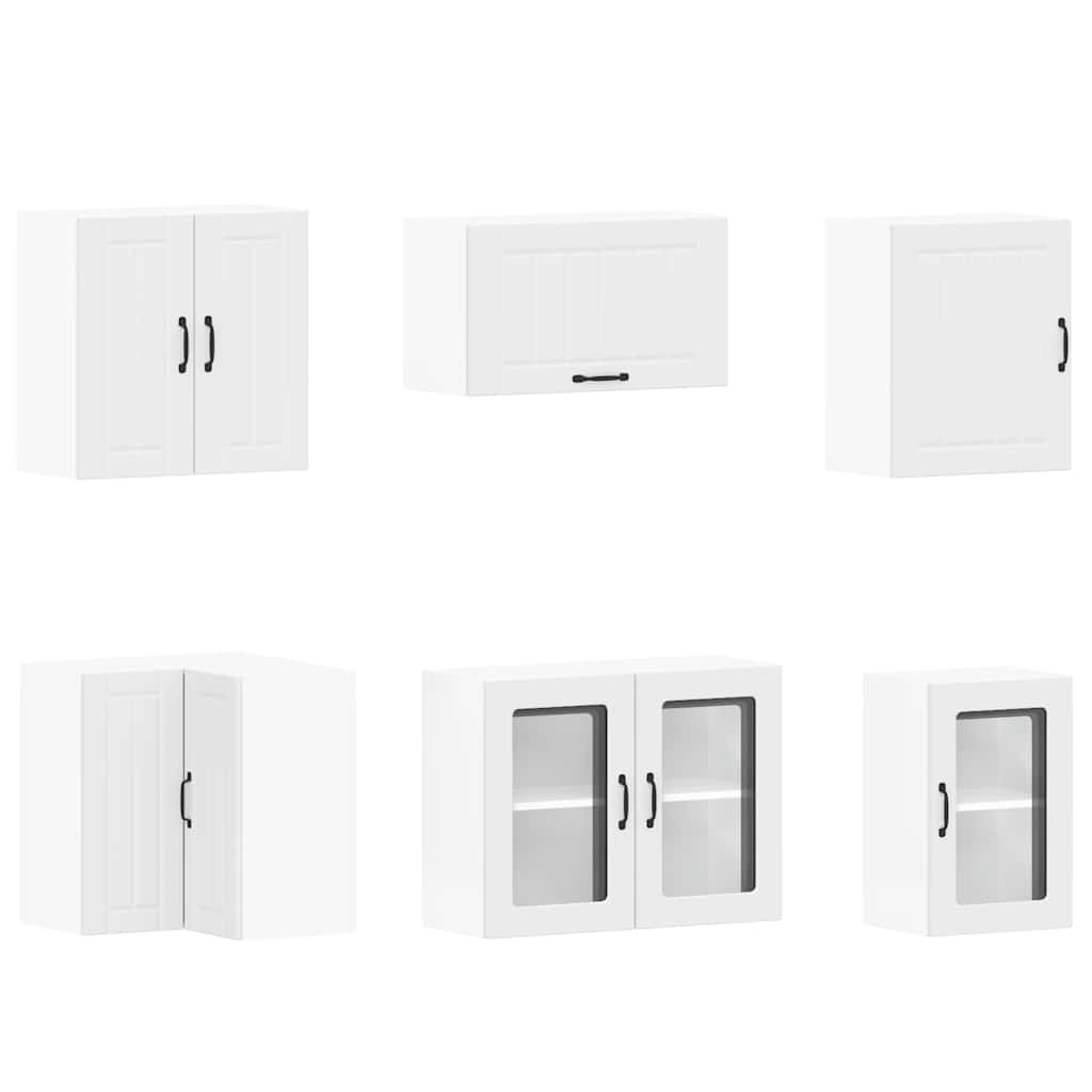 Kjøkkeninnredning Kjøkkenskapsett Lucca Hvit 11 deler