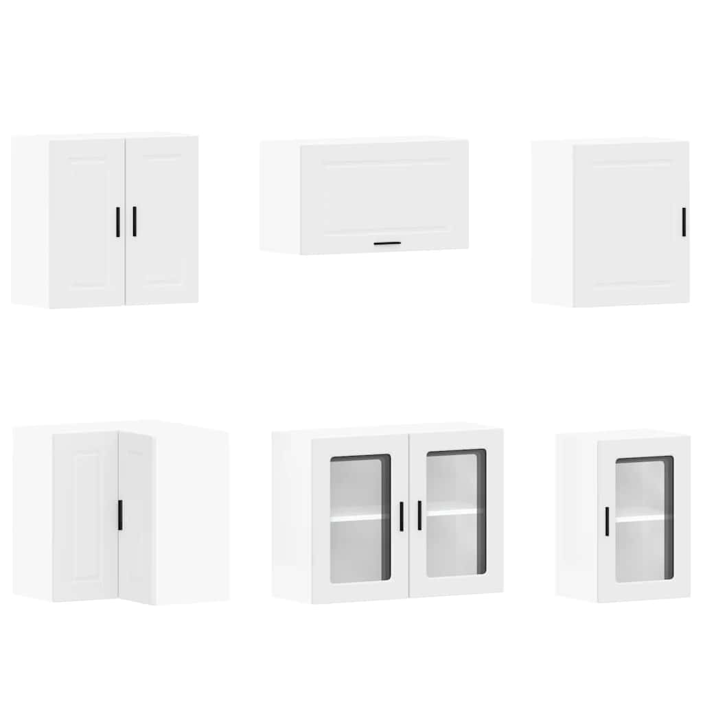 Kjøkkeninnredning Kjøkkenskapsett Porto Hvit 11 deler