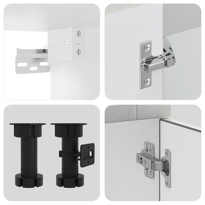 Kjøkkeninnredning Kjøkkenskapsett Porto Betonggrå 11 deler