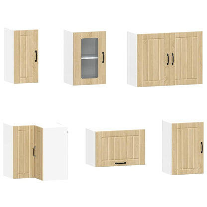 Kjøkkeninnredning Kjøkkenskapsett Lucca Sonoma Eik 11 deler