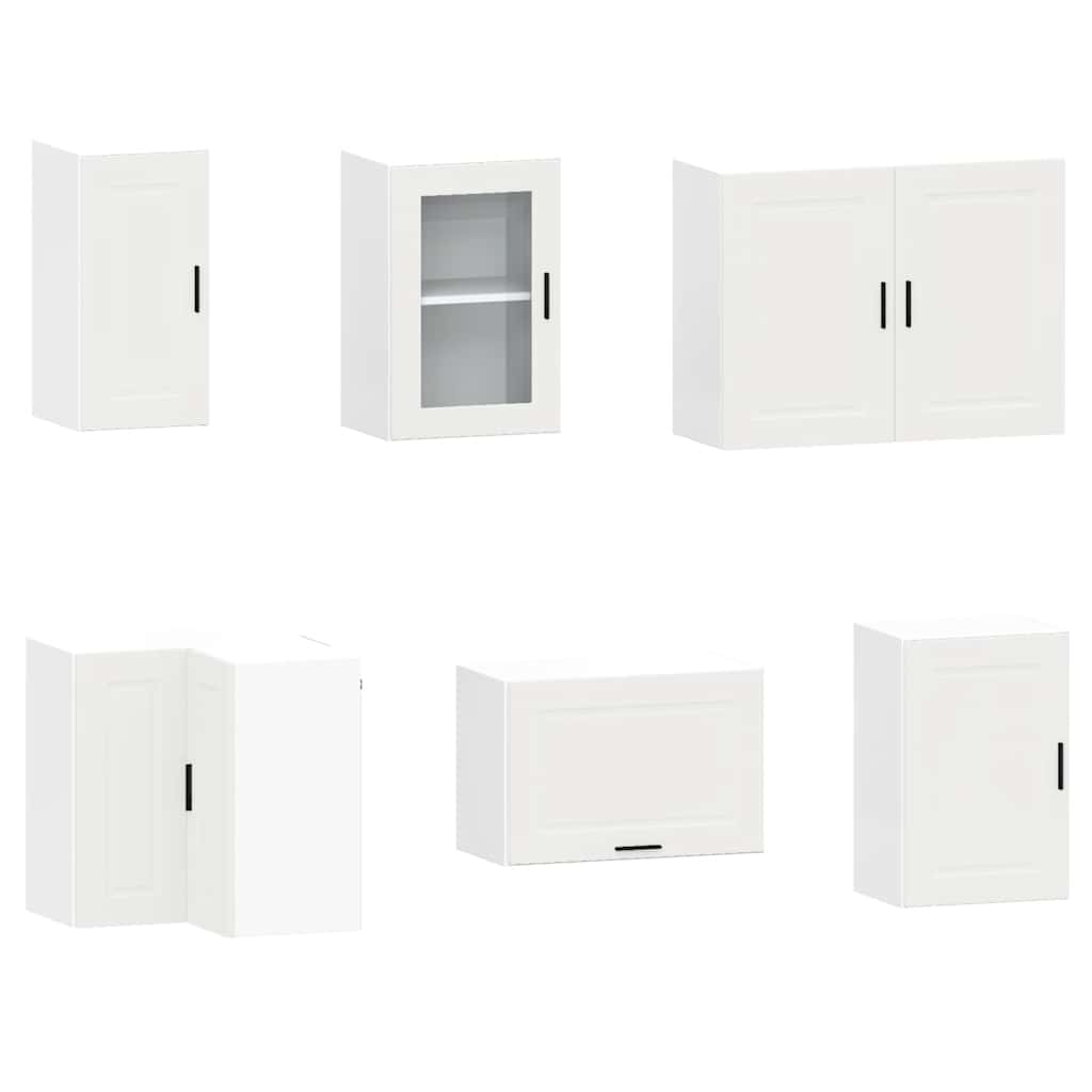 Kjøkkeninnredning Kjøkkenskapsett Porto Hvit 11 deler