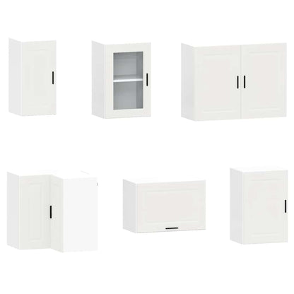 Kjøkkeninnredning Kjøkkenskapsett Porto Hvit 11 deler