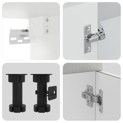 Kjøkkeninnredning Kjøkkenskapsett Porto Betonggrå 11 deler