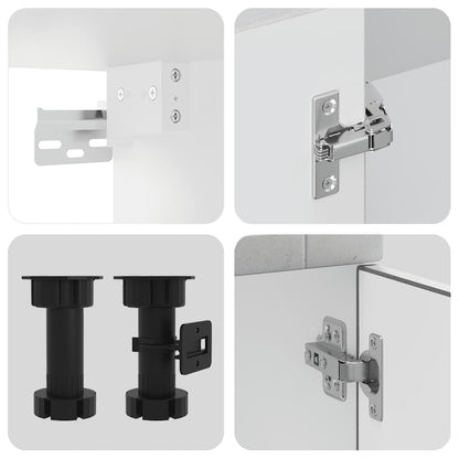 Kjøkkeninnredning Kjøkkenskapsett Porto Betonggrå 14 deler