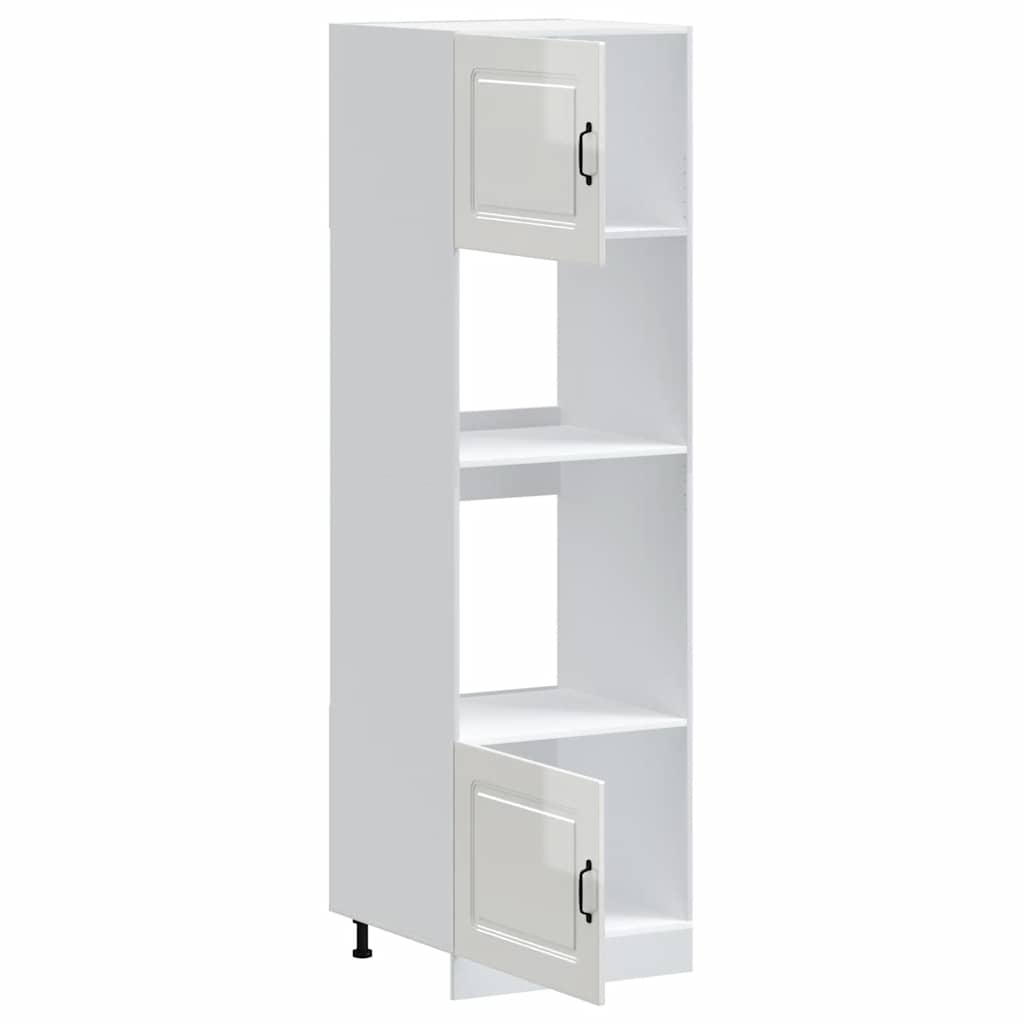 Kjøkkeninnredning Ovnsskap Lucca Høyglans Hvit