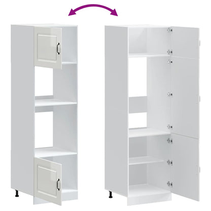 Kjøkkeninnredning Ovnsskap Lucca Høyglans Hvit