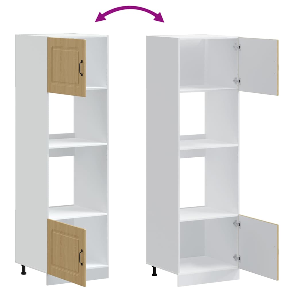 Kjøkkeninnredning Ovnsskap Lucca Sonoma Eik