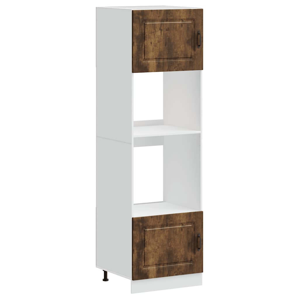 Kjøkkeninnredning Ovnsskap Lucca Røkt Eik