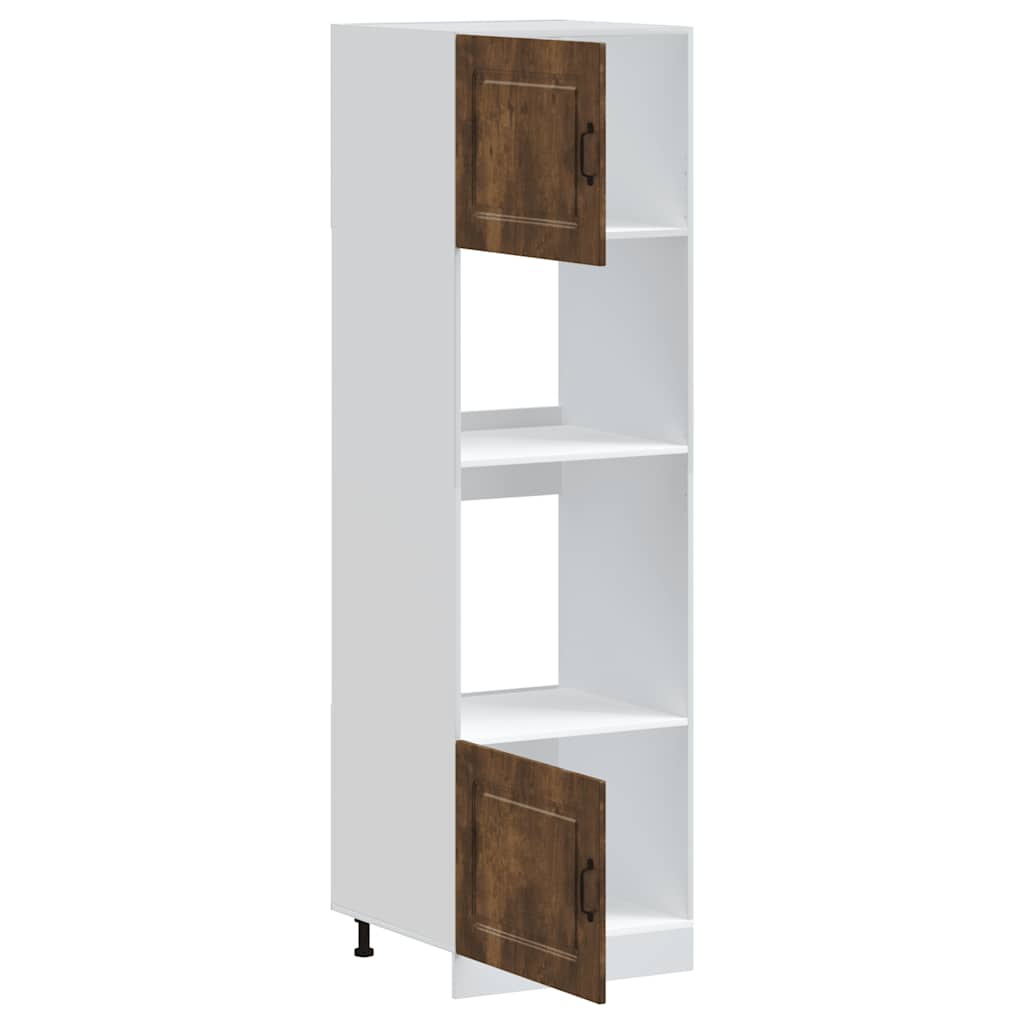 Kjøkkeninnredning Ovnsskap Lucca Røkt Eik