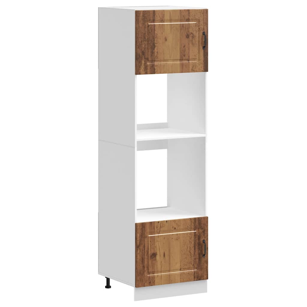 Kjøkkeninnredning Ovnsskap Lucca Gammelt tre