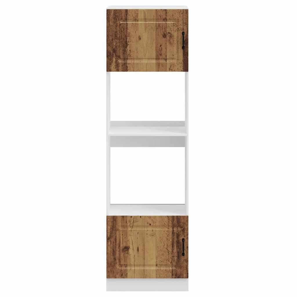 Kjøkkeninnredning Ovnsskap Lucca Gammelt tre