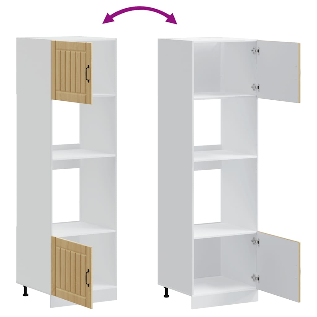 Kjøkkeninnredning Ovnsskap Kalmar Sonoma Eik