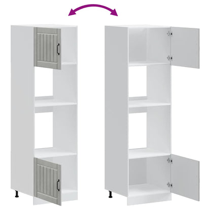 Kjøkkeninnredning Ovnsskap Kalmar Betonggrå