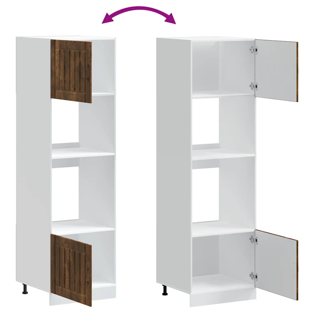 Kjøkkeninnredning Ovnsskap Kalmar Røkt Eik