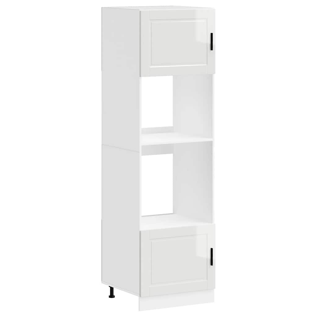 Kjøkkeninnredning Ovnsskap Porto Høyglans Hvit