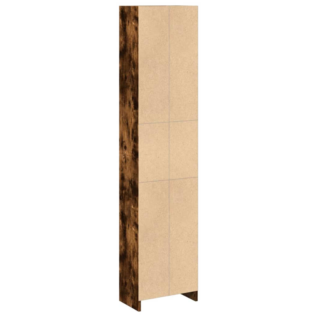 Bokhylle Røkt Eik 40x24x176 cm