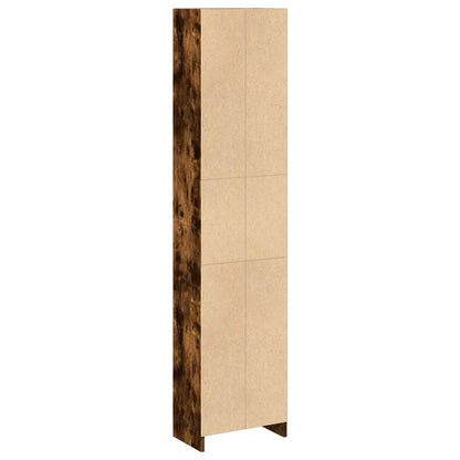 Bokhylle Røkt Eik 40x24x176 cm