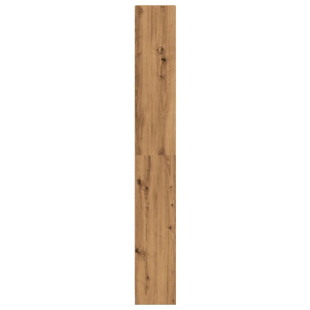 Bokhylle artisan eik 40x24x176 cm konstruert tre