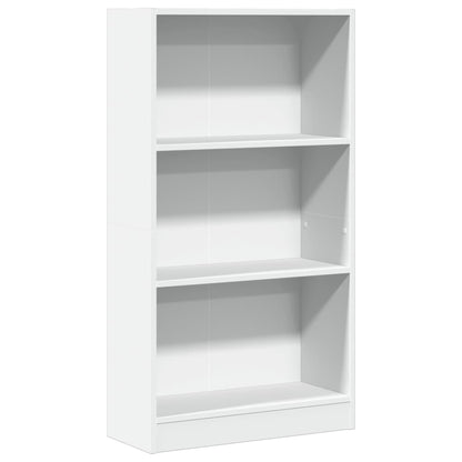 Bokhylle Hvit 60x24x109 cm