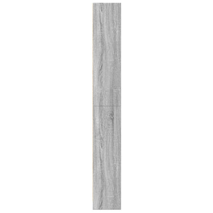 Bokhylle Sonoma Grå 60x24x176 cm