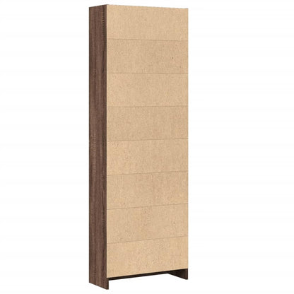 Bokhylle Brun Eik 60x24x176 cm