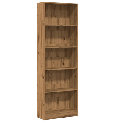 Bokhylle Artisan Eik 60x24x176 cm