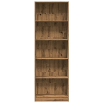 Bokhylle Artisan Eik 60x24x176 cm