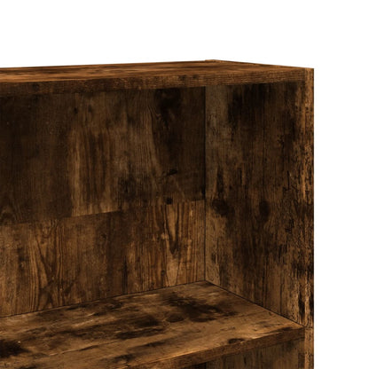 Bokhylle Røkt Eik 80x24x176 cm