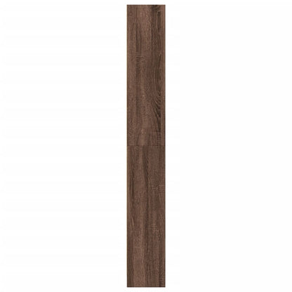 Bokhylle Brun Eik 80x24x176 cm