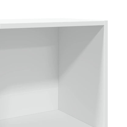 Bokhylle Hvit 40x30x152 cm