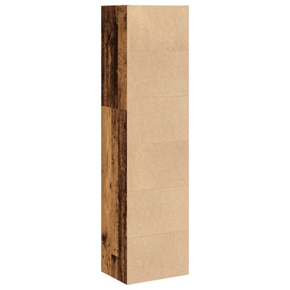 Bokhylle Gammelt Tre 40x30x152 cm