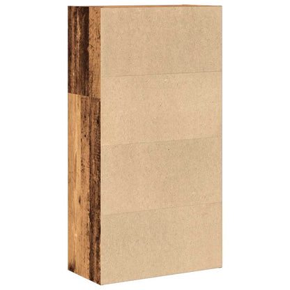 Bokhylle Gammelt Tre 60x30x114 cm