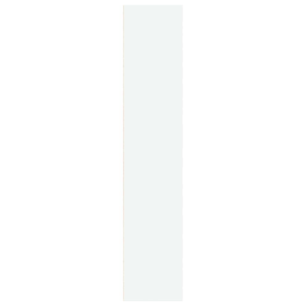 Bokhylle Hvit 60x30x152 cm