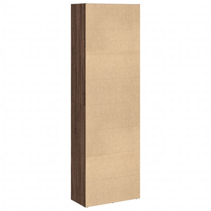 Bokhylle Brun Eik 60x30x189 cm