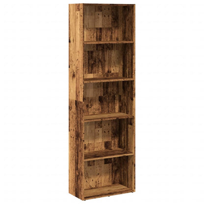 Bokhylle Gammelt Tre 60x30x189 cm