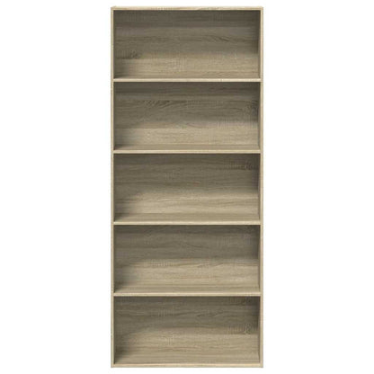 Bokhylle Sonoma Eik 80x30x189 cm
