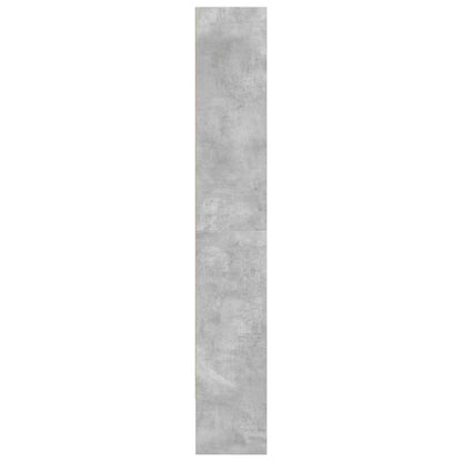 Bokhylle Betonggrå 80x30x189 cm