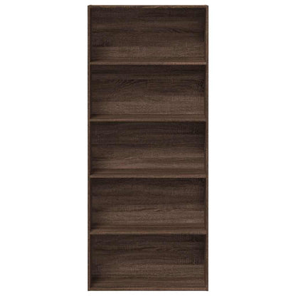 Bokhylle Brun Eik 80x30x189 cm
