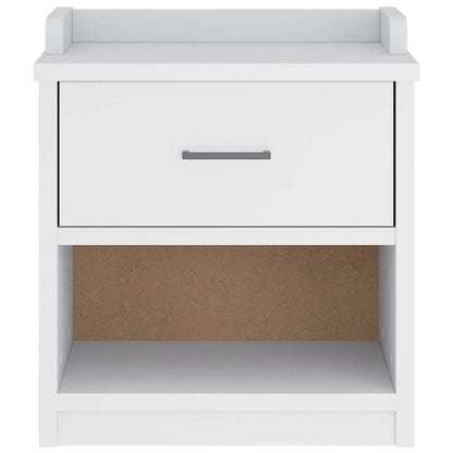 Sittebenk Gangbenk SANDNES Hvit 45x40x50 cm heltre furu