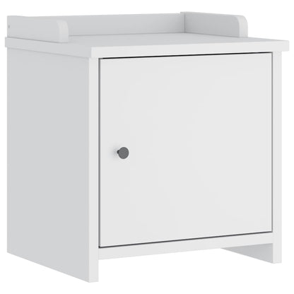 Sittebenk Gangbenk SANDNES Hvit 45x40x50 cm heltre furu