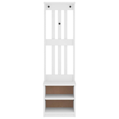 Hallmøbel Halltre SANDENS Hvit 45x40x159,5 cm heltre furu