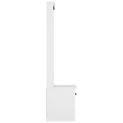 Hallmøbel Halltre SANDENS Hvit 45x40x159,5 cm heltre furu