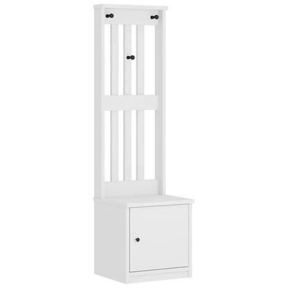 Hallmøbel Halltre SANDENS Hvit 45x40x159,5 cm heltre furu